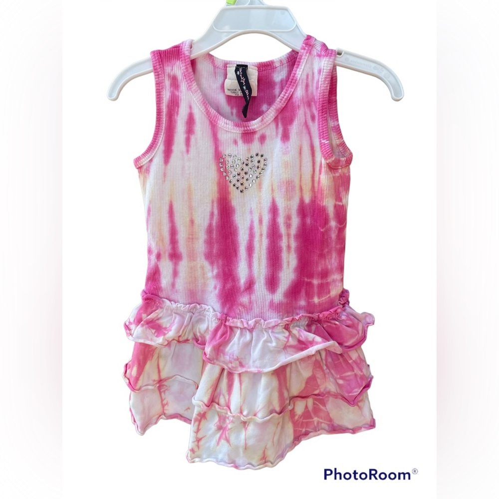 Lily Bleu baby girl tie dye dress 24 months